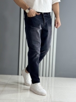 شلوار مام فیت ذغالی ( قد 100 سانت )