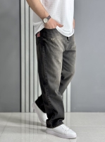 شلوار جین بگ ذغالی