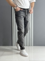 شلوار مام فیت ذغالی روشن ( قد 105 سانت )