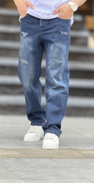 بگ جین آبی تیره 718