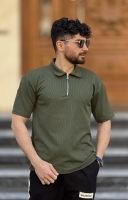 تیشرت نیم زیپ مراکشی صدری