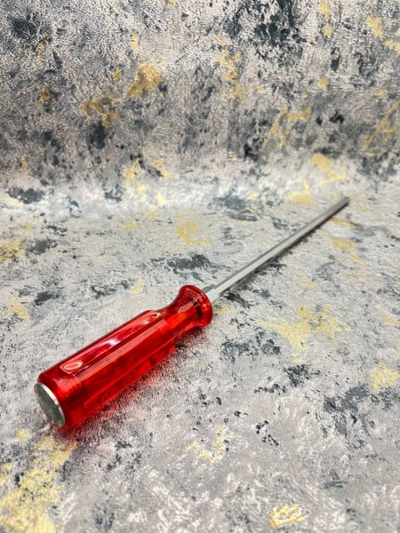 پیچ گوشتی دوسو چهارسو فولادی چکش خور