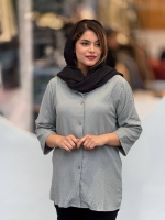 شومیزی اطلس آستین پاکتی