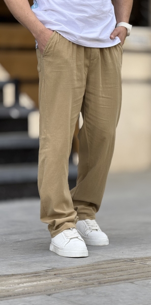 شلوار لنین کرم تیره