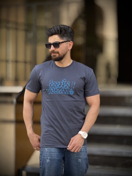 تیشرت اندامی ال وی طوسی