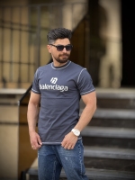 تیشرت اندامی بلن طوسی