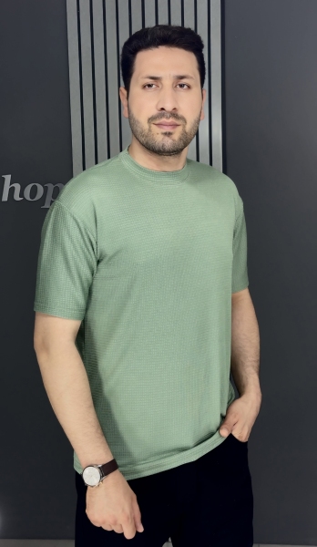 تیشرت بیسکویتی سبز