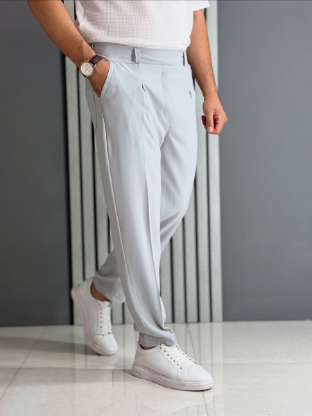 شلوار مام مازراتی طوسی ( قد 100 سانت )