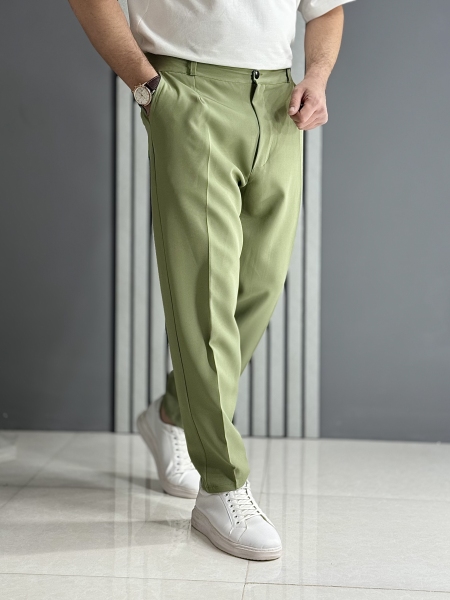 شلوار مام مازراتی سبز ( قد 100 سانت )