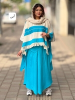 ست راه راه پانچ ریشدار