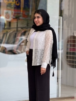 شومیز توری طرحدار