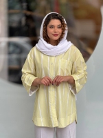 مانتو بغل چاک رنگی