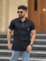 تیشرت نیم زیپ بلن مشکی