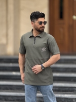 تیشرت نیم زیپ بان صدری