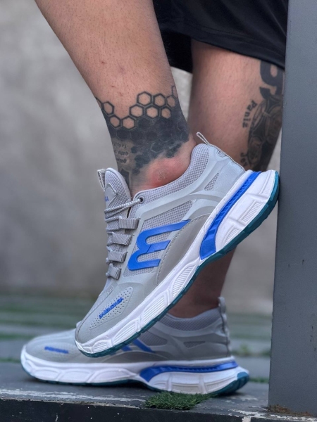 کتونی اسپرت BALENCIAGA BRAND طوسی آبی