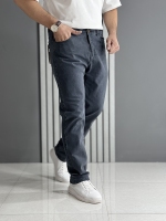 شلوار جین راسته ذغالی ( قد 110 سانت )