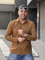 پیراهن کلاسیک پارچه ای پیراهن با کیفیت مردانه