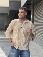 پیراهن کلاسیک پارچه ای پارچه عال پیراهن با کیفیت