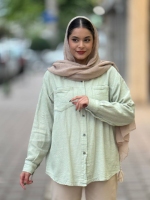 شومیزی کنفی جلو جیب