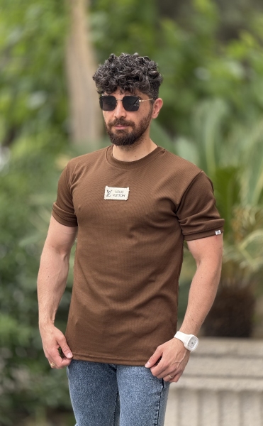تیشرت مراکشی LV قهوه ایی
