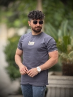 تیشرت مراکشی LV طوسی تیره