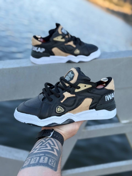 کتونی اسپرت IWANTSKAP مشکی کرم