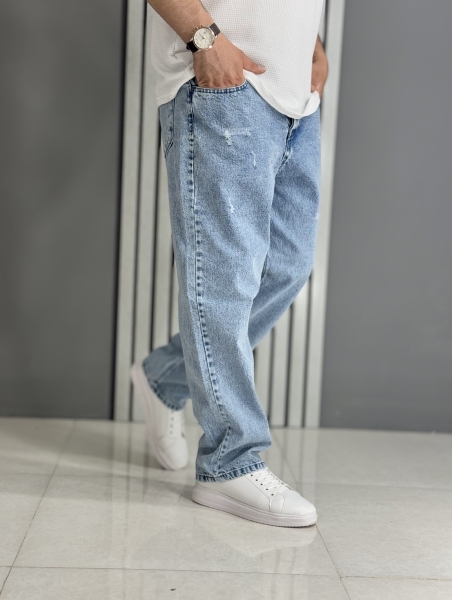 جین بگ گرم بالا آبی روشن