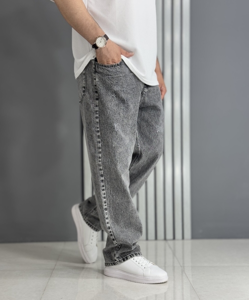 جین بگ ذغالی سایز استاندارد ( گرم بالا قد 105 سانت )