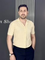 پیراهن مراکشی کرم