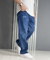 جین بگ آبی تیره سایز استاندارد ( گرم بالا قد 106 سانت )