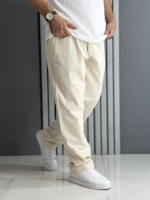 شلوار استرایت لینن استخوانی ( قد 103 سانت )