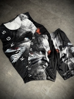 ست تاب شلوارک فول چاپ