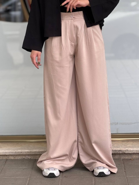 شلوار بگ تنسل جلوزیپ