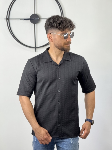 پیراهن مراکشی پارچه کشمیر مشکی