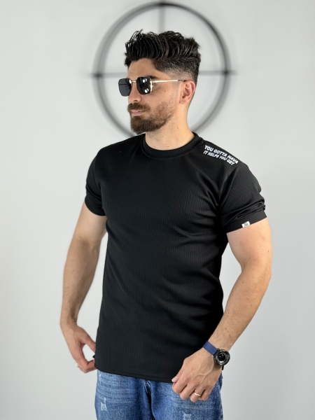 تیشرت مراکش طرح way مشکی