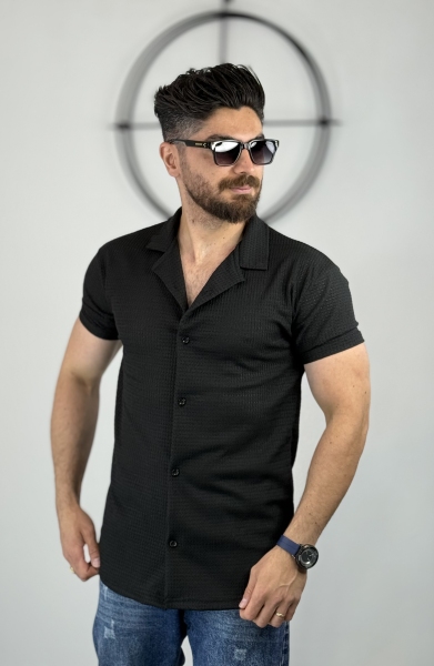 پیراهن مراکشی پارچه حصیری مشکی