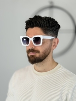 عینک اسپرت سفید کد 7