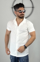 پیراهن مراکشی پارچه حصیری سفید