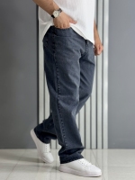 جین بگ ذغالی تیره سایز استاندارد ( گرم بالا قد 110 سانت)