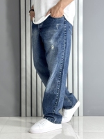 جین بگ آبی سایز استاندارد ( گرم بالا قد 105 سانت )