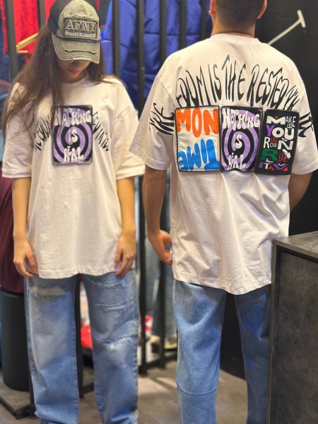 تیشرت قواره آزاد