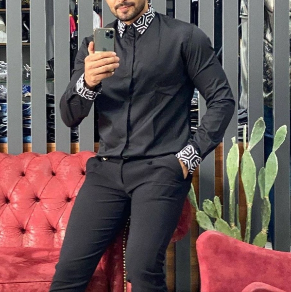 پیراهن یقهqp