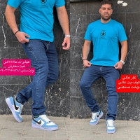 شلوار جین پنبه کجرا گرم بالا(پنبه پنبه) کد چهار