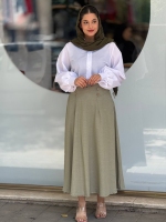 ست شومیز دامن شانتون