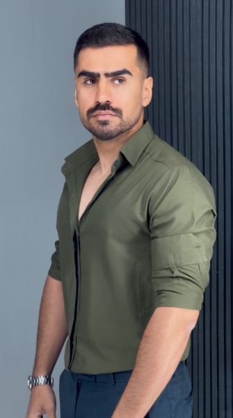 پیراهن دوشین سبز