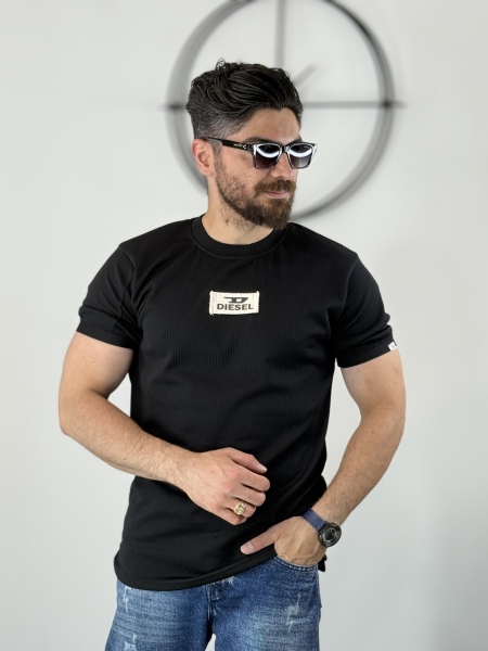 تیشرت مراکشی طرح diesel مشکی