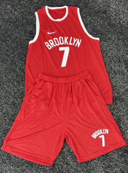 ست ورزشی طرح brooklyn قرمز