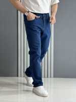 شلوار جین راسته آبی ( قد 110 سانت )