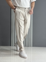 شلوار مام مازراتی استخوانی ( قد 100 سانت پشت کمر کش )