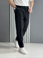 شلوار مام مازراتی مشکی ( قد 100 سانت پشت کمر کش )